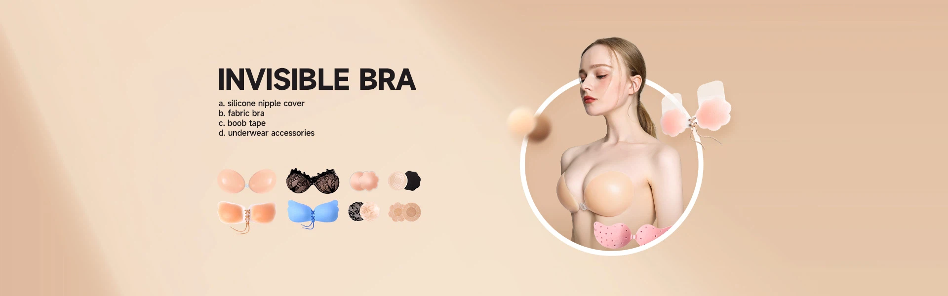 invisible bra silicone nipple cover strapless bra